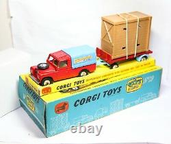 Corgi GS19 Chipperfields Land Rover With Elephant Trailer In Its Original Box
