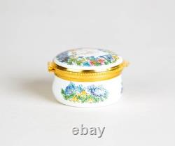 Crummles English Enamels Venice Simplon Orient Express Trinket Box Vintage