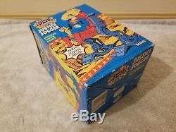 DC Super Powers JUSTICE JOGGER 100% Complete with Box Vintage Kenner 1985