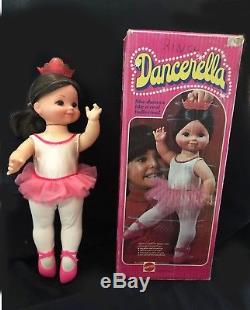 Dancerella Ballerina Doll Mattel Vintage 1978 With Box (Working) 17 Tall