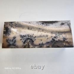 Dendritic Agate Jewelry Box from Russia Hand made Beautiful Household Gift