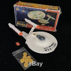 Dinky Star Trek USS Enterprise Space Ship NCC-1701 # 358 Vintage Toy Boxed VGC