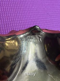 Early 20th Century Art Nouveau Rose Jewelry Box Vintage Antique