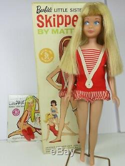 Excellent Light Blonde Thick Hair Skipper with BOX, accessories