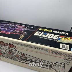 G. I. Joe 1987 COBRA MAMBA Hasbro Vintage Vehicle ARAH with Original Box