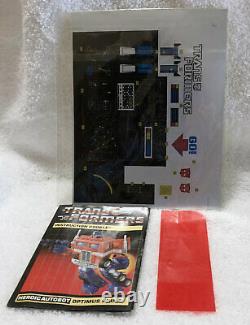 G1 1984 Optimus Prime Boxed. 100% Complete. Vintage G1 Transformers
