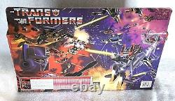 G1 1984 Optimus Prime Boxed. 5 Stamp. 100% Complete. Vintage G1 Transformers