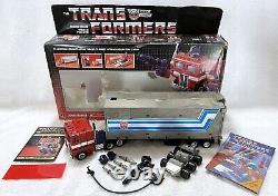 G1 1984 Optimus Prime Boxed. Pre Rub Diaclone. Vintage G1 Transformers