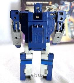 G1 1984 SOUNDWAVE VINTAGE BOXED. 100% COMPLETE with5 CASSETTES. G1 TRANSFORMERS