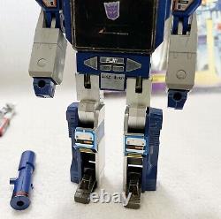 G1 1984 SOUNDWAVE VINTAGE BOXED. 100% COMPLETE with5 CASSETTES. G1 TRANSFORMERS