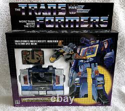 G1 1984 Soundwave & Buzzsaw Boxed 100% Complete Vintage G1 Transformers