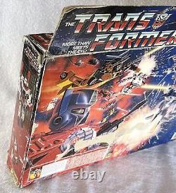 G1 1985 Jetfire Vintage Boxed. 100% Complete Vintage G1 Transformers