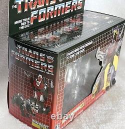 G1 1985 Slag Boxed. 100% Complete. Vintage G1 Dinobot Transformers