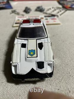 G1 Vintage Transformers Prowl 1982 84 Unused Decals 99% Complete Police Car Box