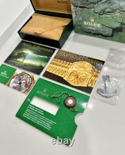 GENUINE Vintage Rolex Submariner 14060 Watch Box Booklet Anchor FULL SET CLEAN