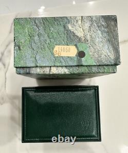 GENUINE Vintage Rolex Submariner 14060 Watch Box Booklet Anchor FULL SET CLEAN