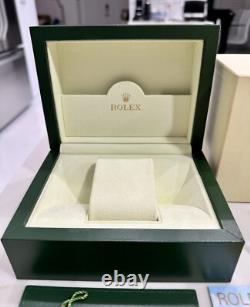 GENUINE Vintage Rolex Yacht Master Watch Box 16622 FULL SET Booklets Tag