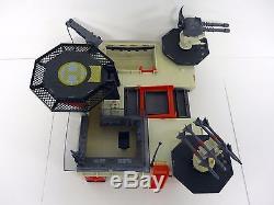 GI JOE TACTICAL BATTLE PLATFORM Vintage Transportable Playset COMPLETE BOX 1985