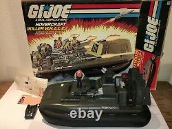 GI JOE Vintage 1984 Killer Whale Hovercraft Hasbro Complete with Box and Stickers