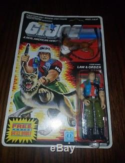 GI Joe Law and Order MP with K-9 1986 Rare new in box vintage variant free ship