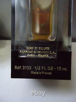 GIVENCHY III Parfum 15ml 1/2oz Vintage 1970s Rare Plastic Case New Near Mint Box
