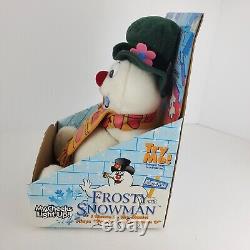 Gemmy Frosty The Snowman with Scarf Factory Sealed 12 1998 Vintage Original Box