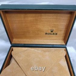 Genuine Rolex Watch Box 68.00.08 Wooden Box Vintage Box Hang Tag Good Condition