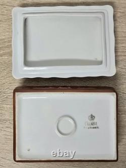Gloria Rembrandt Bavaria Jewelry Box Porcelain Vintage