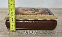 Gloria Rembrandt Bavaria Jewelry Box Porcelain Vintage