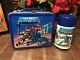 He-man Masters Of The Universe Metal Lunch Box With Thermos Vintage 1983