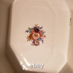 HJB Vintage French Handpainted Jewelry Box