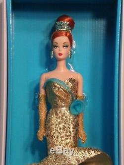Happy New Year Barbie Doll Holiday Hostess Collection Gold Label Doll new In Box