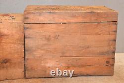 Harvey's & Johnnie Walker Black scotch whiskey vintage wood wooden box lot