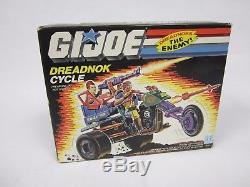 Hasbro Vintage 1987 G. I Joe Cobra Dreadnok Cycle 100% Original Sealed Box Misb