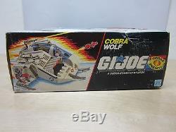 Hasbro Vintage 1987 G. I Joe Cobra Wolf 100% Complete Original Sealed Box Misb