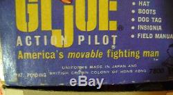 HasbroGI Joe Action PilotVintage1964# 7800BoxOriginalJumpsuit+ Variation