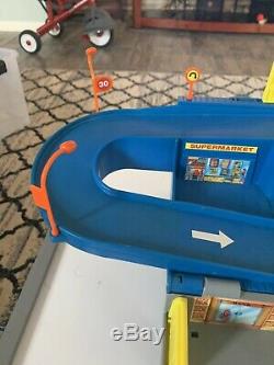 Hot Wheels Sto & Go Super City Playset 1995 Vintage with Box