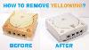 How To Remove Yellowing From Old Plastic Retrobright The Best Method