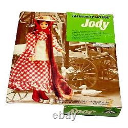 Irwin Jody Doll Vintage Box Unused New Plastic Wrap on Head Boxed