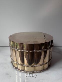 Italian Brass Decorative biscuit box vintage/ antique