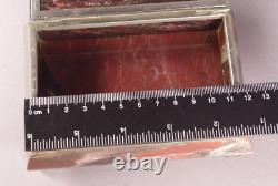 Jasper Stone Box. Vintage Very Rare Box USSR Casket/ Stone Box/trinket box (? 005)
