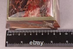Jasper Stone Box. Vintage Very Rare Box USSR Casket/ Stone Box/trinket box (? 005)