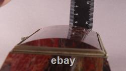 Jasper Stone Box. Vintage Very Rare Box USSR Casket/ Stone Box/trinket box (? 005)