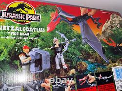 Jurassic Park Quetzalcoatlus Fire Beak with Capture Gear 1993 Vintage Toys NRFP