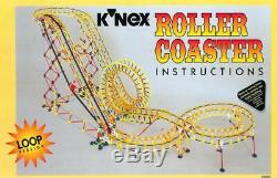 K'NEX Classic Roller Coaster COMPLETE SET 63030 DC Motor, Box, Original Vintage