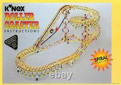 KNEX Classic Roller Coaster COMPLETE SET 63030 with Box & Manual (No Motor) K'NEX