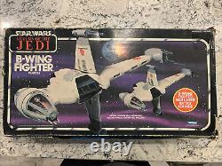 Kenner Star Wars Vintage ROTJ B-Wing Fighter Withbox And Instructions