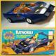 Kenner Vintage Near Mint Batmobile In O. B. Spring Actionssuper Powers Collection