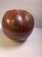 Large Vintage Chinese Floral Red Lacquer Box Gourd/ Pumpkin Floral 10.5 X 8.75