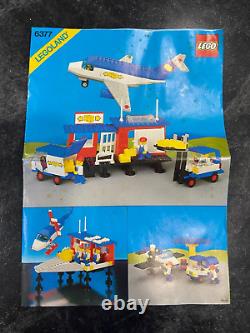LEGO 6377 Missing 1 piece withInstructions & Box Delivery Center Classic Town